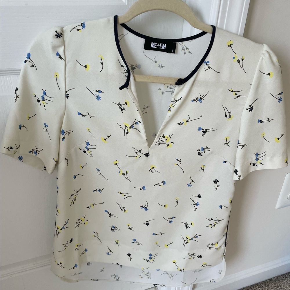 Me+em me&em top blouse size 6
